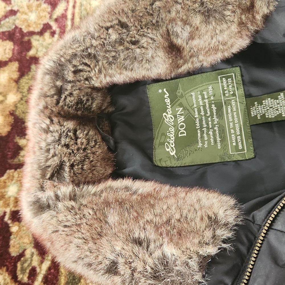 Eddie Bauer Goose Down Jacket Vest - Picture 5 of 5
